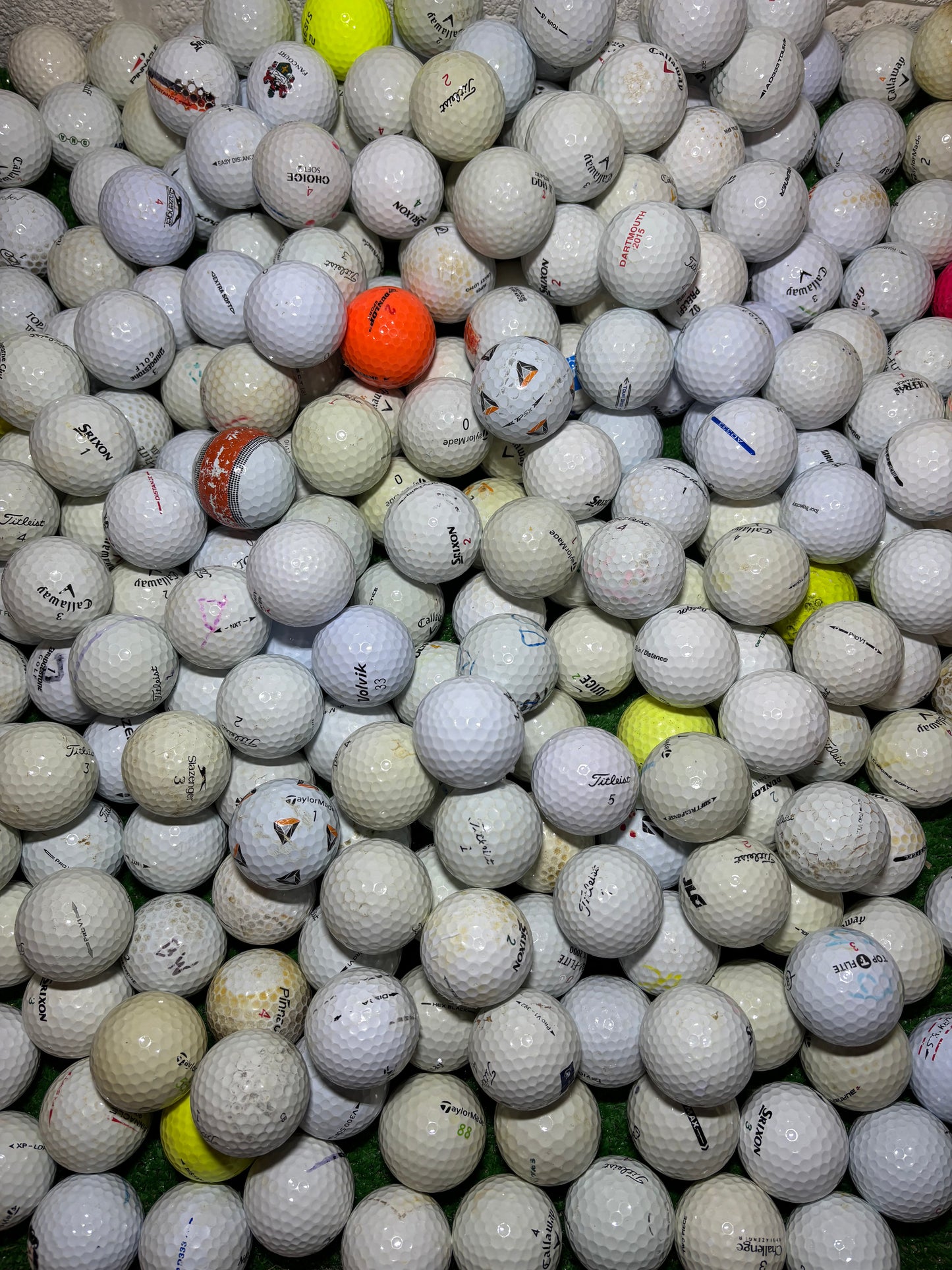 40 x Practice Range Golf Balls.